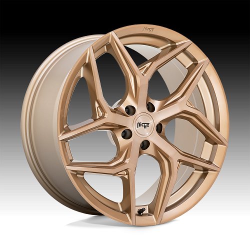 Niche Torsion M267 Platinum Bronze Custom Wheels 1